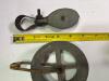 Antique Iron Pulley Wheels - 6