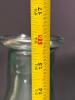 Pair of Hand-Blown Green Glass Bottles - 3