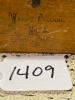 Antique Ward's Collars No. 3 Wooden Box - 9