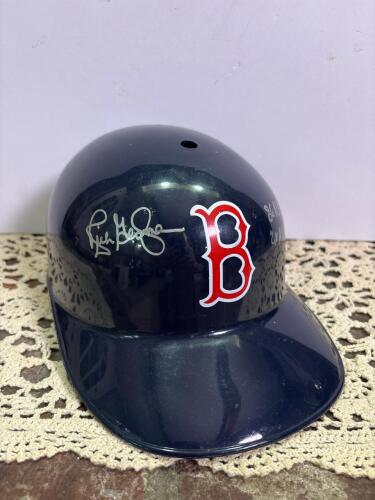 Boston Red Sox Baseball Helmet Signed by Rich Gedman with COA