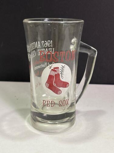 Boston Red Sox 1967 American League Champs Glass Mug