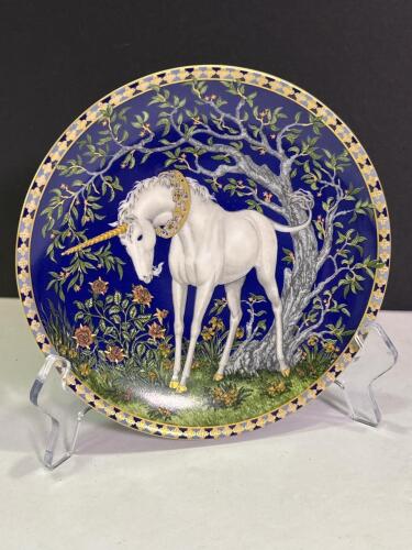 Hutschenreuther Unicorns in Dreamer's Garden Collector Plate