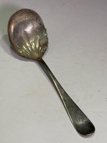 Towle Mfg Co Engraved Silver Spoon