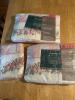Two Twin Bed Sheet Sets With Pink Floral Pattern
