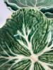 Five Cabbage Leaf Bowls with Tiny Yellow Floral Creamer - 6
