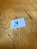 Wooden Salad Bowl with Sterling Silver Foot - 8