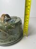 Tarmin Frog Motif Glazed Ceramic Covered Dish - 8