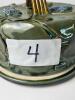 Tarmin Frog Motif Glazed Ceramic Covered Dish - 9