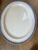 Two Oval Serving Platters from Booths Silicon China and Schwarzburg - 2