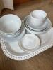 Lot of White Kitchenware, Including Ironstone, Johnson Brothers and Alf&ouml;ldi Porcel&aacute;n