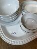 Lot of White Kitchenware, Including Ironstone, Johnson Brothers and Alf&ouml;ldi Porcel&aacute;n - 11