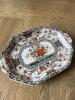 Imari-Style Porcelain Serving Dish and Bowl with Floral Motif - 2
