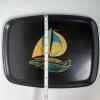 Couroc Monterey California Sailboat Inlaid Serving Tray - 11