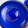 Beautiful Handblown Cobalt Blue Art Glass Vases and Bowls - 3
