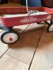 Vintage Radio Flyer 90 Red Metal Pull Wagon - 5