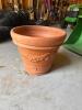 Large Terracotta Planter Italian-Style with Relief Decoration - 2