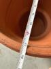 Large Terracotta Planter Italian-Style with Relief Decoration - 9