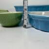 Italian Blue Oval Baking Dishes and Green Avocado Bowls - 5
