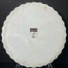 Louxoux Le Faune Floral Porcelain Tart Dish With Gold Rim - 2