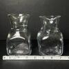 Pair of Simon Pearce Handblown Glass Carafes - 5