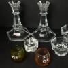 Assorted Glass Candle Holders and Votive Cups - 3