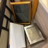 Assorted Picture Frames in Mixed Materials and Finishes - 4