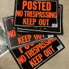 Private Driveway, No Trespassing, and Certified Tree Farm Signs - 2