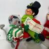 Five Vintage Annalee Christmas Dolls - 2