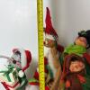 Five Vintage Annalee Christmas Dolls - 8