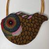 Beaded Fish-Shaped Handbag With Straps - 10