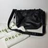 Longchamp Black Leather Shoulder Bag