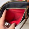 Dooney & Bourke Black Canvas Bag with Leather Trim - 5