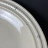 Stoneware Plate with Blue Dot Motif - 3