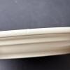 Stoneware Plate with Blue Dot Motif - 6