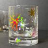 Culver Holiday and Starburst Pattern Lowball Glasses - 3