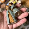 Wee Crafts Nativity Set with Wood Stable and Painted Figures - 7