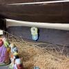 Wee Crafts Nativity Set with Wood Stable and Painted Figures - 13