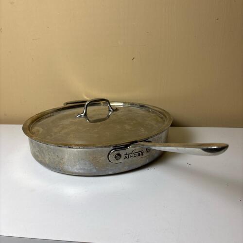All-Clad Stainless Steel Saute Pan with Lid