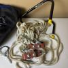 Storehouse V-Shape Hang-All Storage Hook & Pulley Rope System