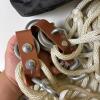 Storehouse V-Shape Hang-All Storage Hook & Pulley Rope System - 5