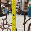 Pumpkin-Shaped Metal Tealight Holders & Wicker Pumpkin - 6