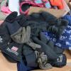 Assorted Winter Gloves, Mittens, Hats, and Socks - 4