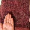 Crate & Barrel Berkely Throw Blanket in Sierra Red - 2