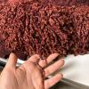 Crate & Barrel Berkely Throw Blanket in Sierra Red - 4