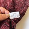 Crate & Barrel Berkely Throw Blanket in Sierra Red - 5