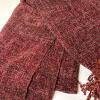 Crate & Barrel Berkely Throw Blanket in Sierra Red - 6
