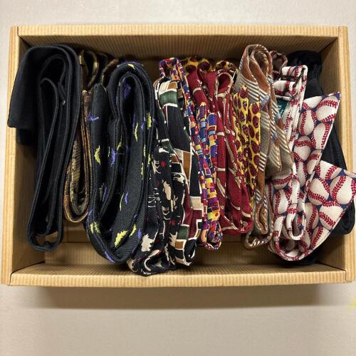 Assorted Patterned Silk Bowties