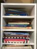 Cookbook Collection With Tall White Bookshelf - 2