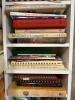 Cookbook Collection With Tall White Bookshelf - 3