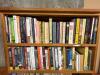 Wood Bookshelf With Assorted Books - 2